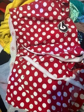 Women’s Red Polka Dot Pajama Shorts